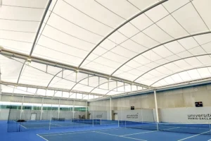 Stade métallo textile