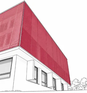 Facade tetile vue3d cesson sevigne