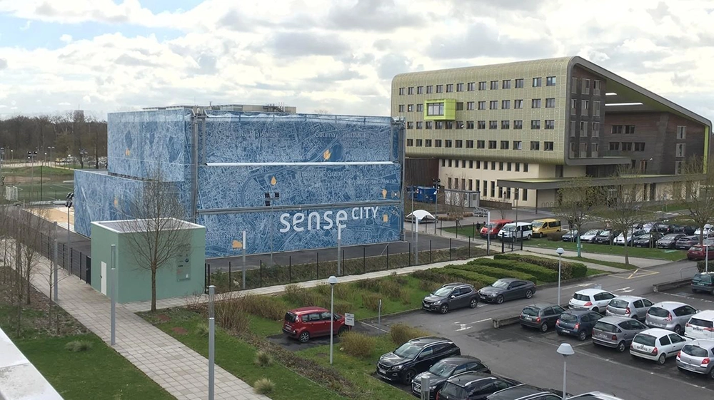 Facade textile archiink
