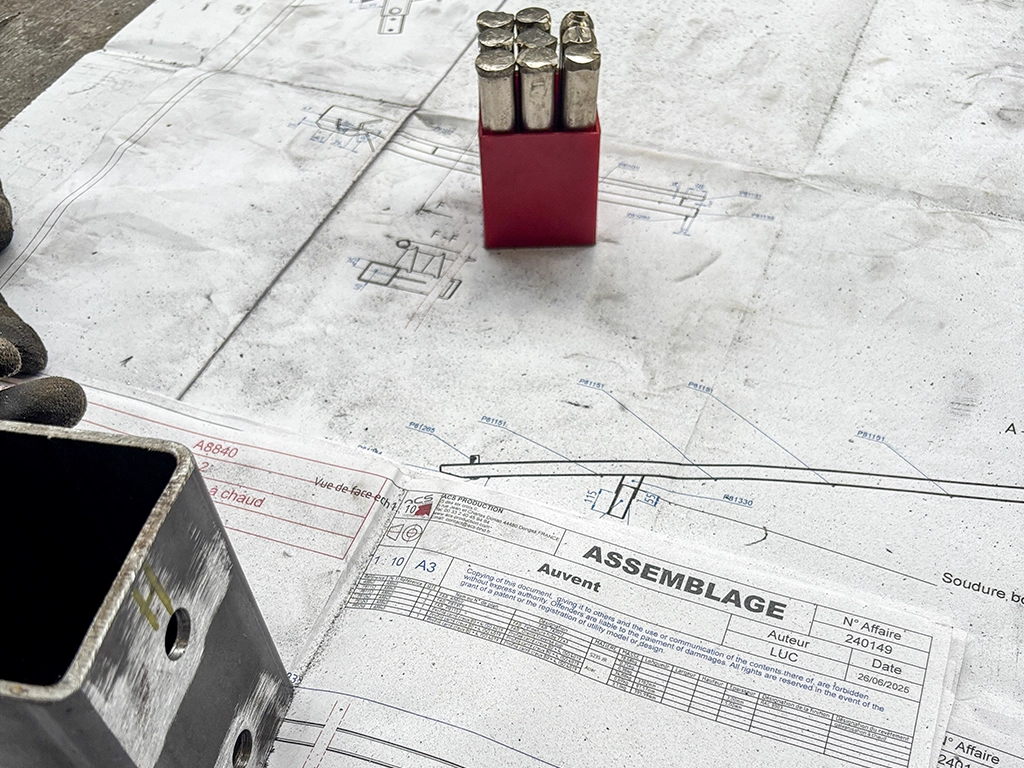 Page expertise serrurerie plan montage